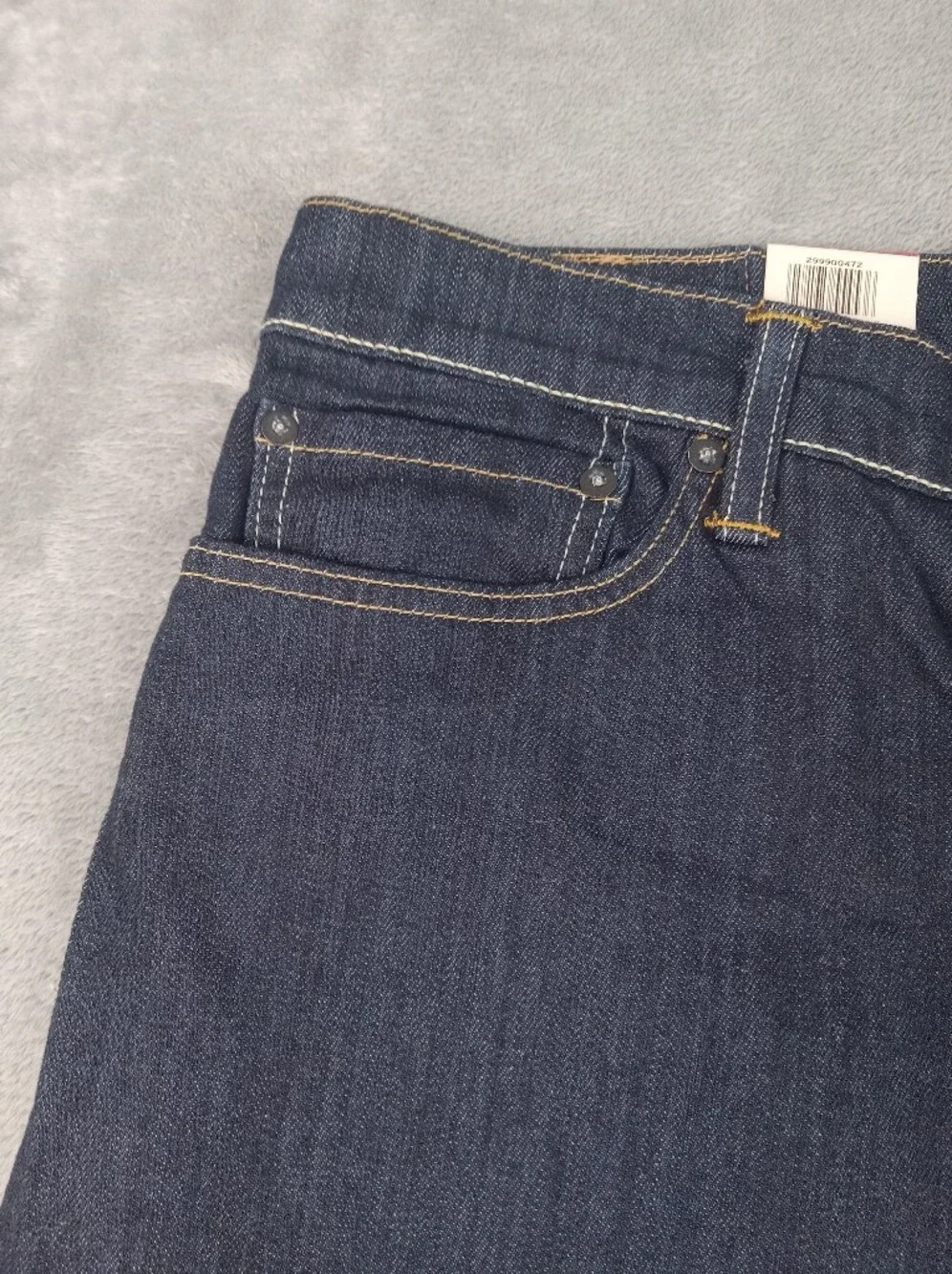 Levi's 504 Men's Straight Leg Dark Indigo Jeans Size 36x32 NWT